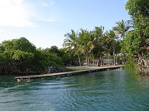 Vista del Parque Nacional Morrocoy